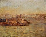 Antibes and the Maritime Alps by Claude Monet